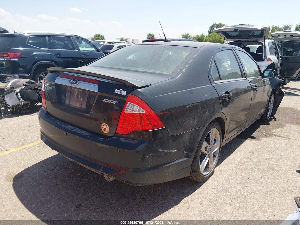 3FAHP0KC9AR327302 2010 FORD FUSION photo no. 4