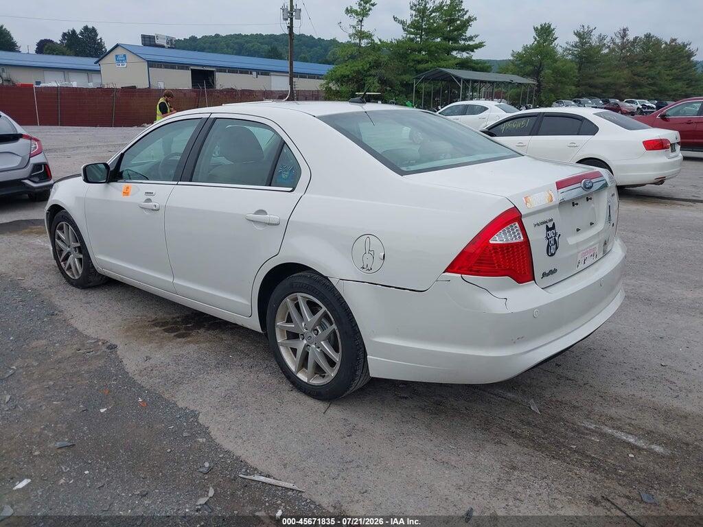 3FAHP0JA1AR385145 2010 FORD FUSION photo no. 3