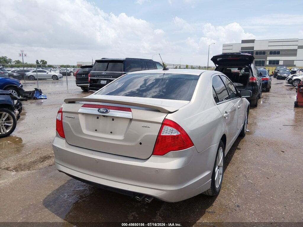 3FAHP0JA4AR416341 2010 FORD FUSION photo no. 4