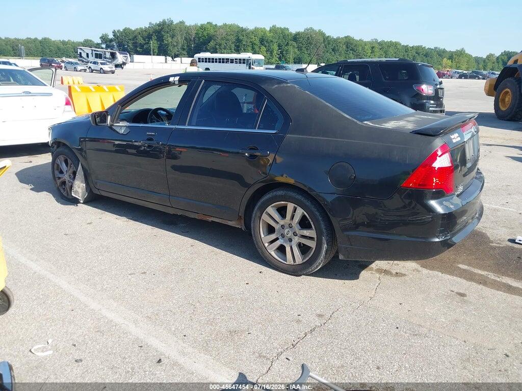 3FAHP0JA0AR387775 2010 FORD FUSION photo no. 3