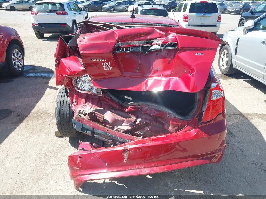 3FAHP0HA9AR240263 2010 FORD FUSION photo no. 6