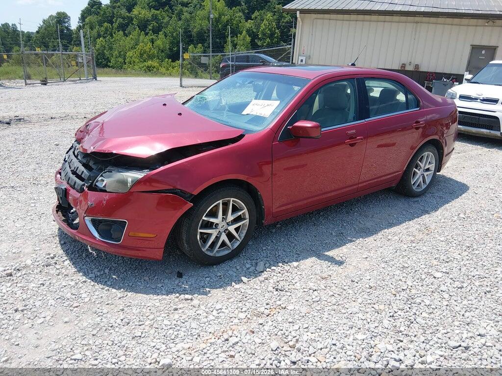 3FAHP0JG3AR158706 2010 FORD FUSION photo no. 2