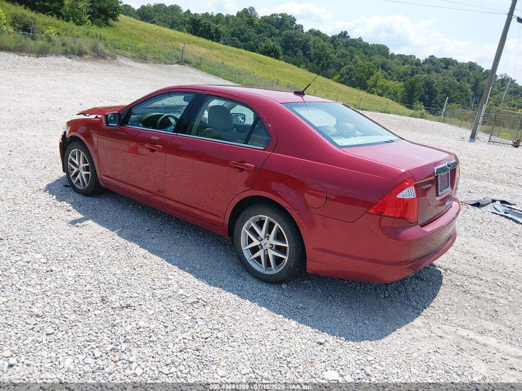 3FAHP0JG3AR158706 2010 FORD FUSION photo no. 3