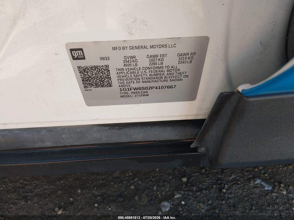 1G1FW6S02P4107667 2023 CHEVROLET BOLT EV photo no. 9