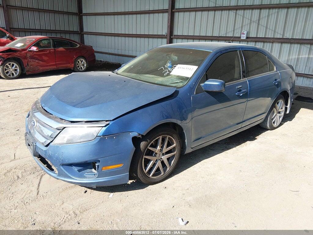 3FAHP0JA8AR321393 2010 FORD FUSION photo no. 2