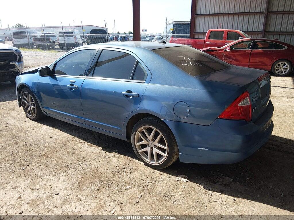 3FAHP0JA8AR321393 2010 FORD FUSION photo no. 3