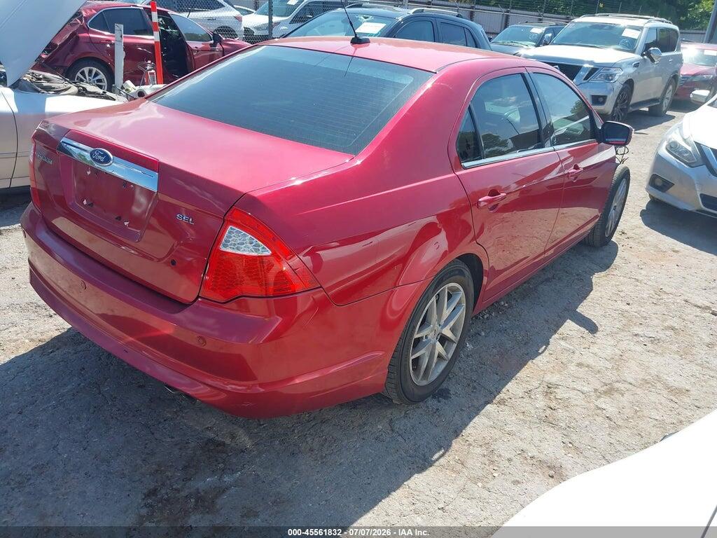 3FAHP0JA4AR393353 2010 FORD FUSION photo no. 4