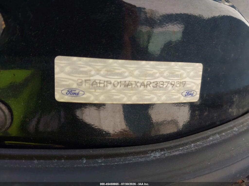 3FAHP0HAXAR337939 2010 FORD FUSION photo no. 9