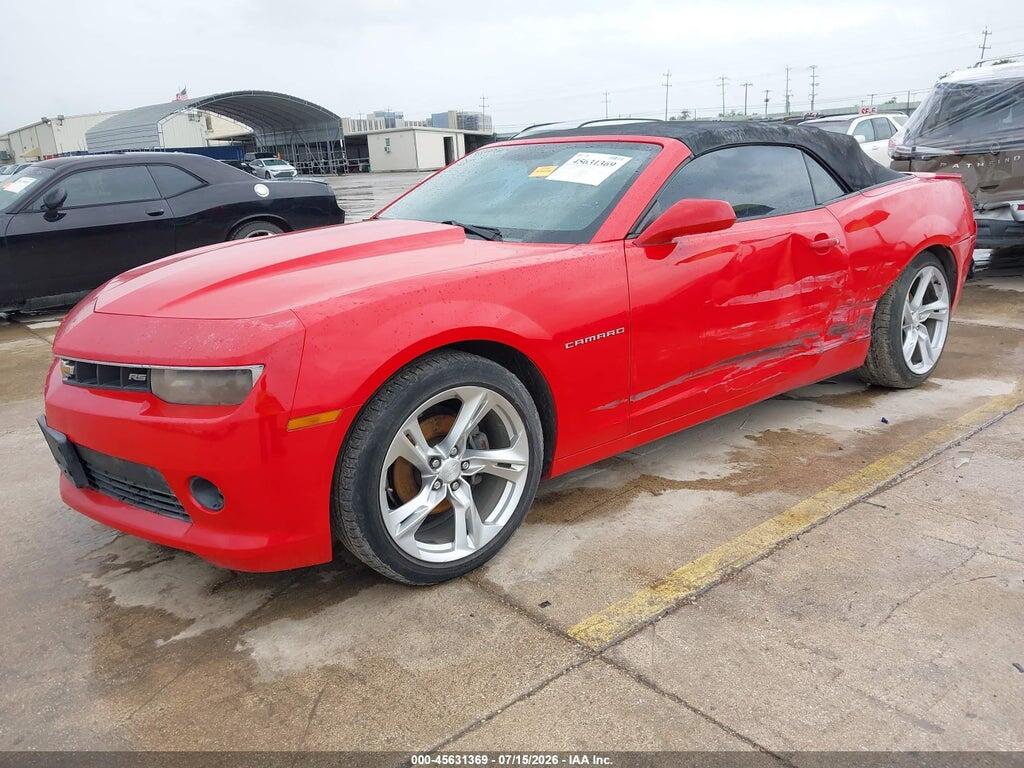 2G1FB3D31E9260732 2014 CHEVROLET CAMARO photo no. 2