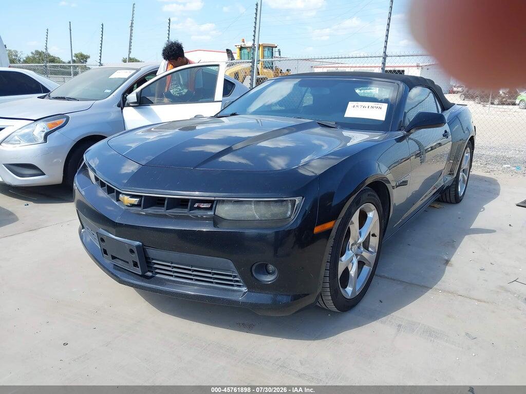 2G1FB3D32E9256964 2014 CHEVROLET CAMARO photo no. 2