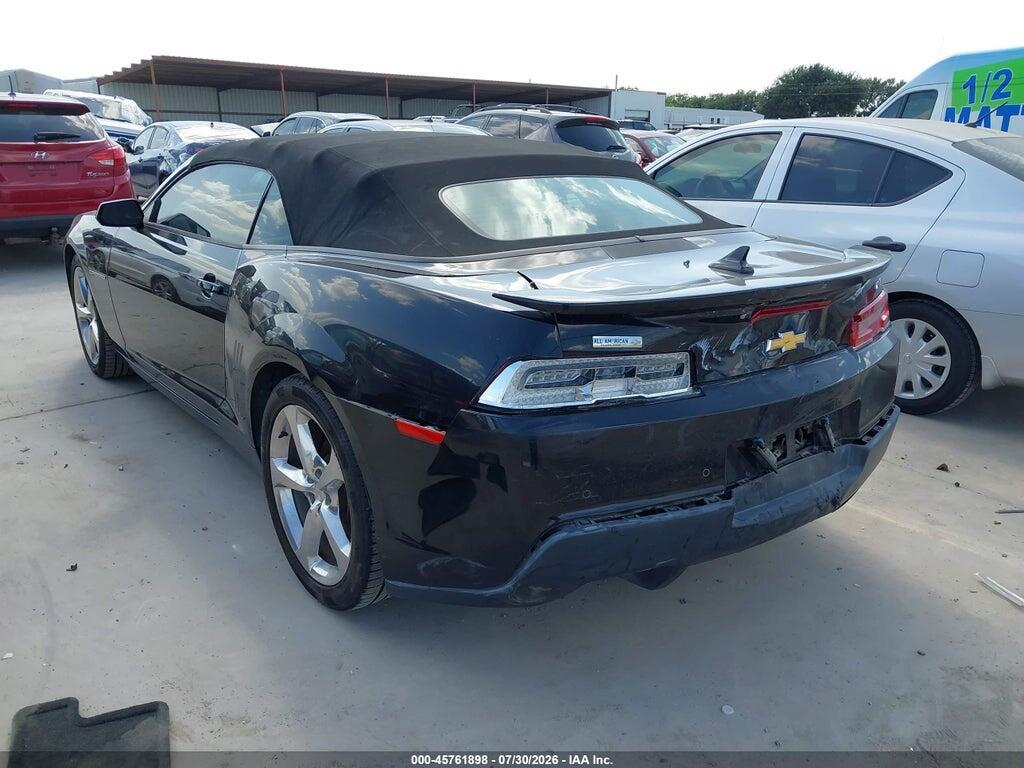 2G1FB3D32E9256964 2014 CHEVROLET CAMARO photo no. 3