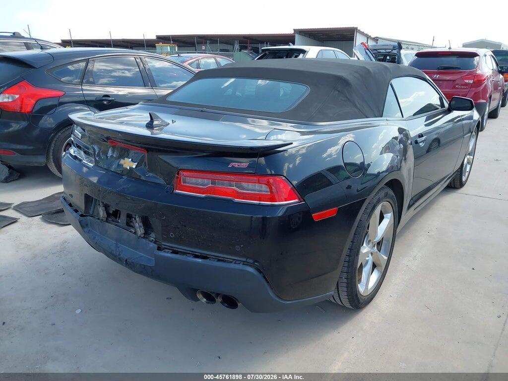 2G1FB3D32E9256964 2014 CHEVROLET CAMARO photo no. 4