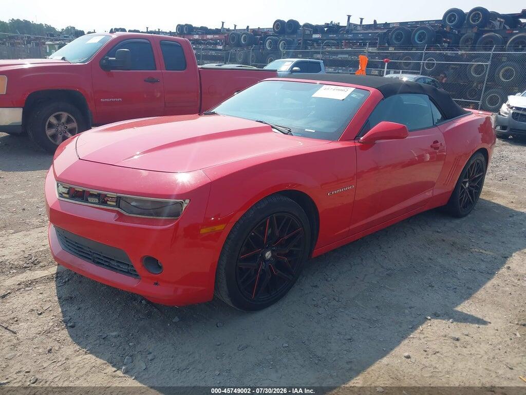 2G1FC3D39E9322682 2014 CHEVROLET CAMARO photo no. 2