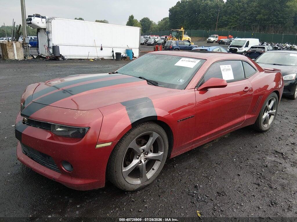 2G1FB1E34E9308789 2014 CHEVROLET CAMARO photo no. 2