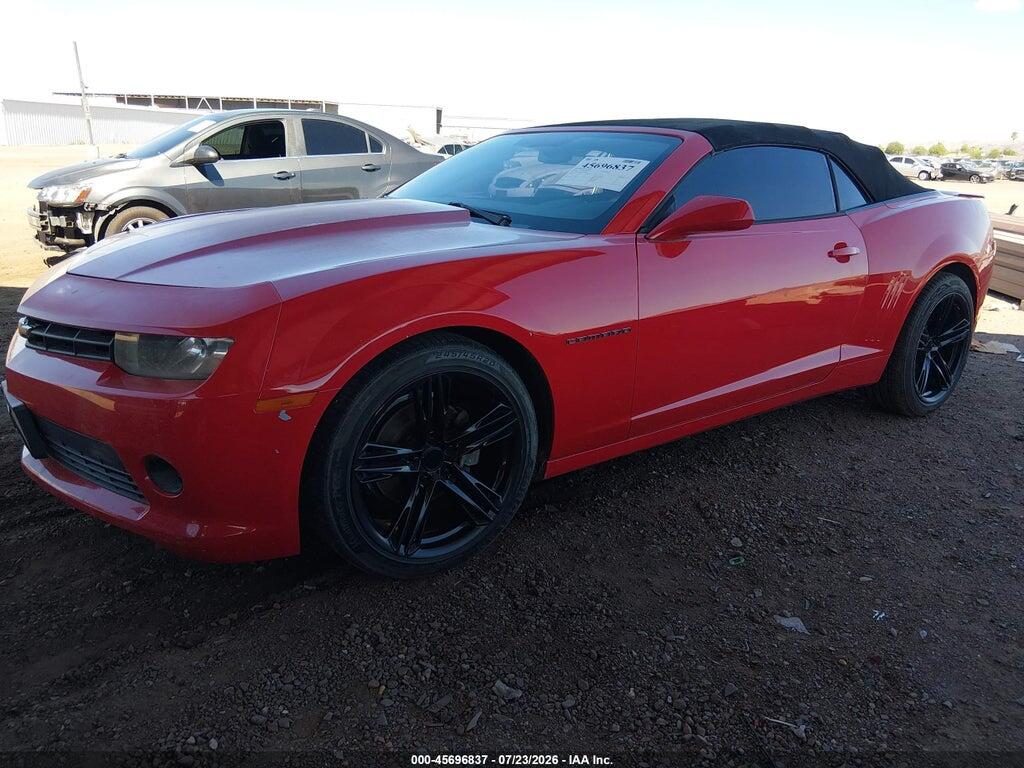 2G1FB3D35E9309074 2014 CHEVROLET CAMARO photo no. 2