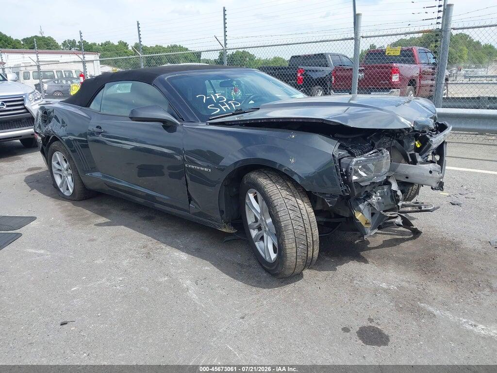 2G1FB3D36E9122300 2014 CHEVROLET CAMARO photo no. 1