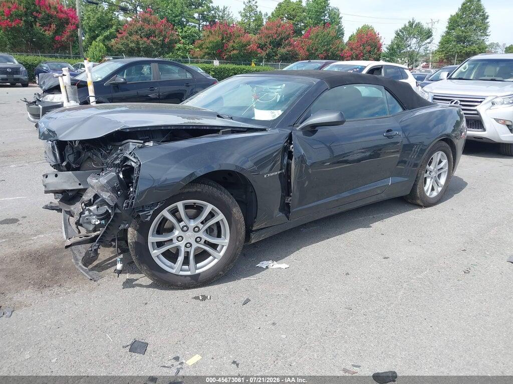 2G1FB3D36E9122300 2014 CHEVROLET CAMARO photo no. 2