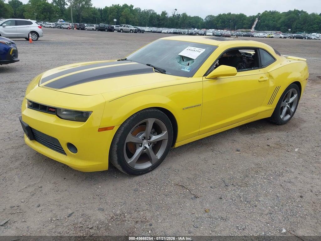2G1FB1E34E9151801 2014 CHEVROLET CAMARO photo no. 2