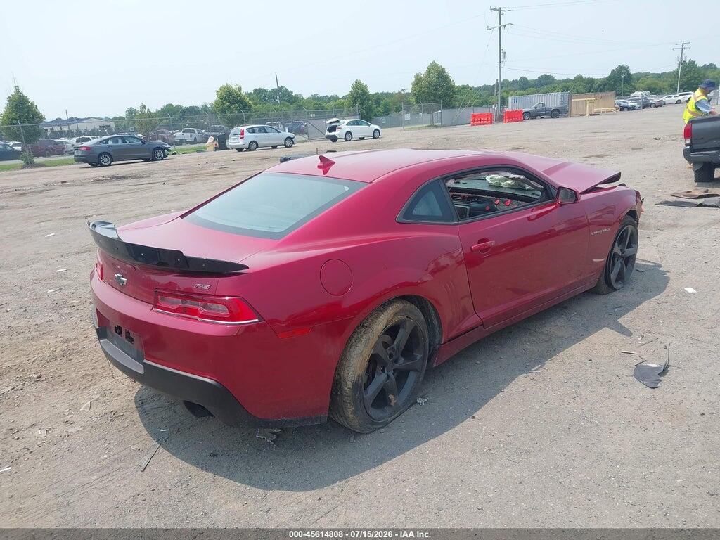 2G1FB1E35E9253916 2014 CHEVROLET CAMARO photo no. 4