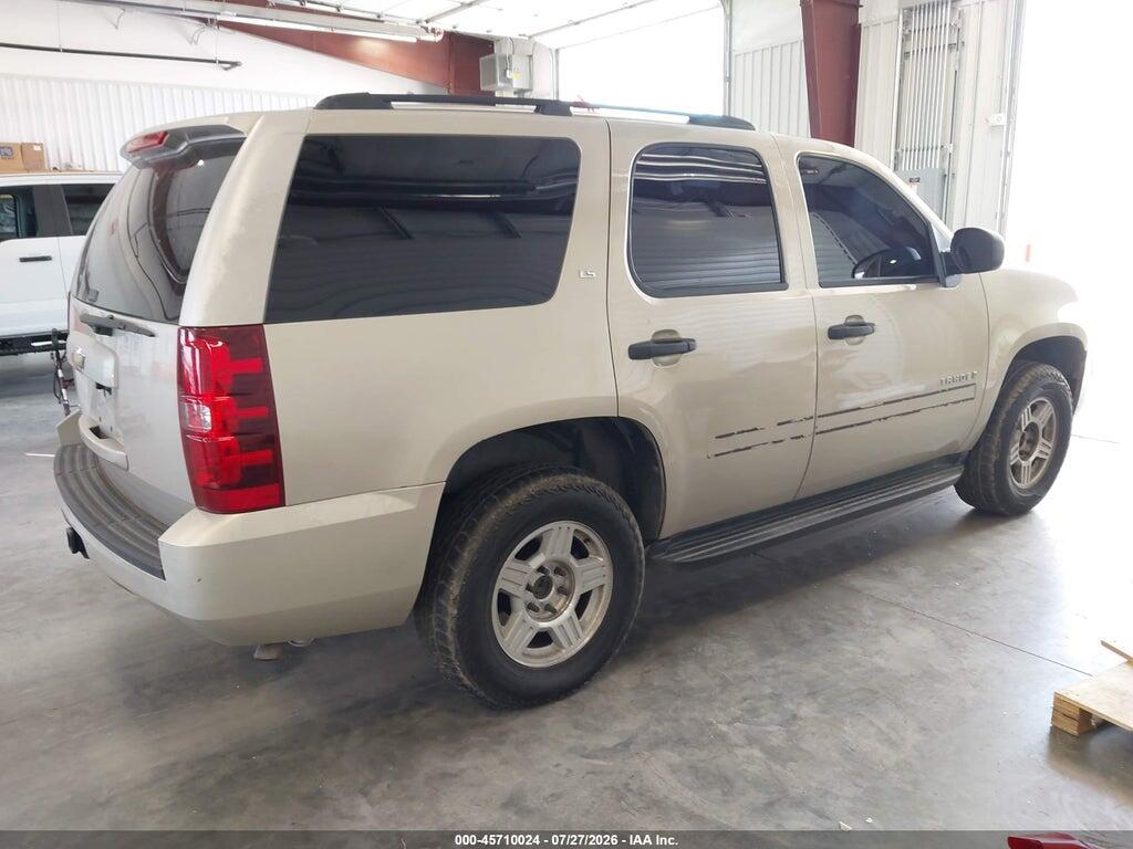 1GNFC13C97J380108 2007 CHEVROLET TAHOE photo no. 4