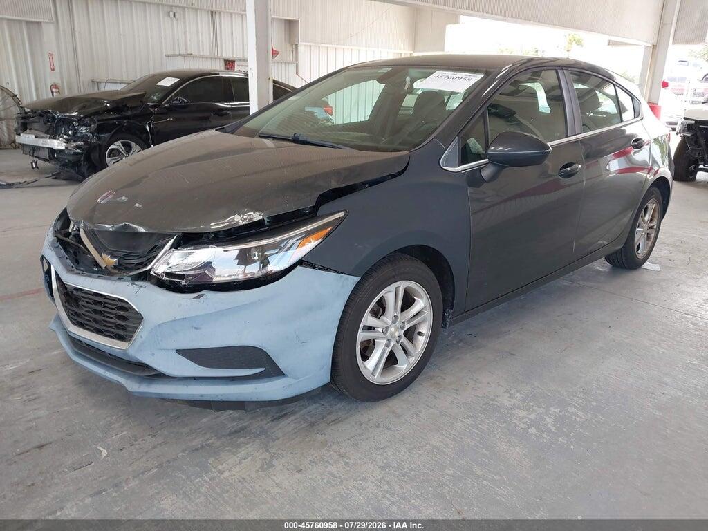 3G1BE6SMXJS643018 2018 CHEVROLET CRUZE photo no. 2