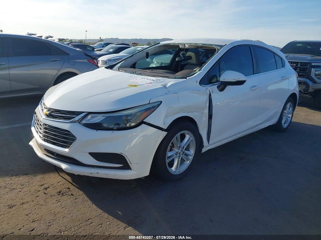 3G1BE6SM3JS650909 2018 CHEVROLET CRUZE photo no. 2