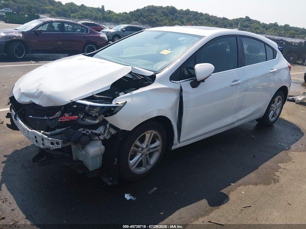 3G1BE6SM3JS539549 2018 CHEVROLET CRUZE photo no. 2