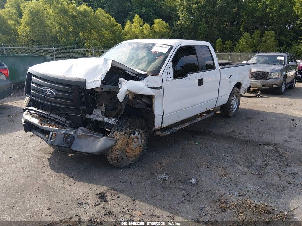 1FTEX1CM9BKE10373 2011 FORD F-150 photo no. 2