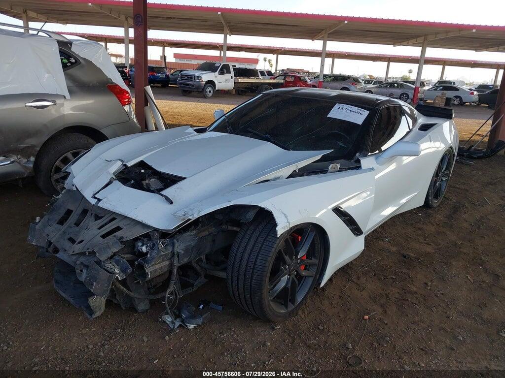 1G1YD2D75E5107302 2014 CHEVROLET CORVETTE STINGRAY photo no. 2