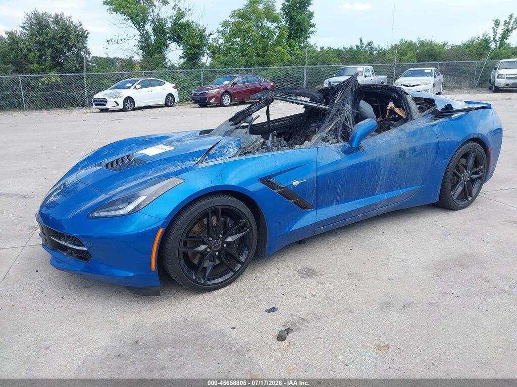 1G1YM2D76E5134928 2014 CHEVROLET CORVETTE STINGRAY photo no. 2