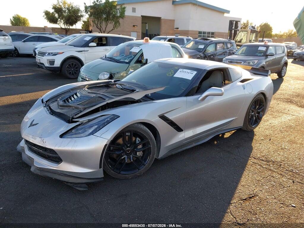 1G1YD2D72E5122467 2014 CHEVROLET CORVETTE STINGRAY photo no. 2