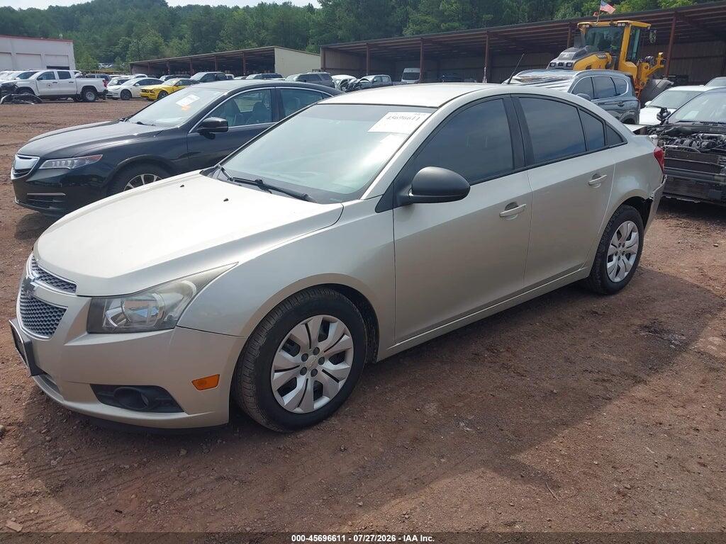 1G1PA5SH4E7486802 2014 CHEVROLET CRUZE photo no. 2