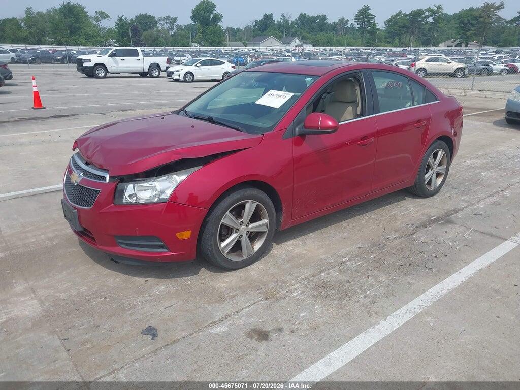 1G1PE5SB4E7245287 2014 CHEVROLET CRUZE photo no. 2