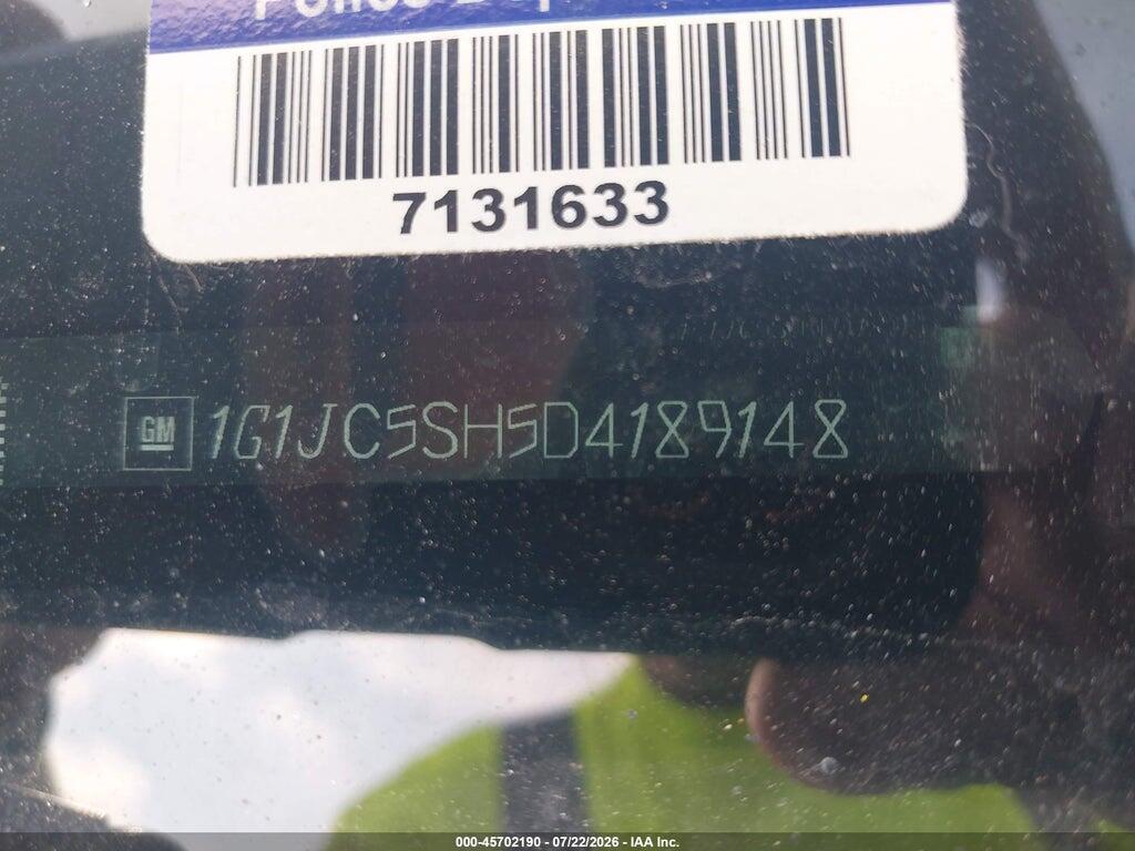 1G1JC5SH5D4189148 2013 CHEVROLET SONIC photo no. 11