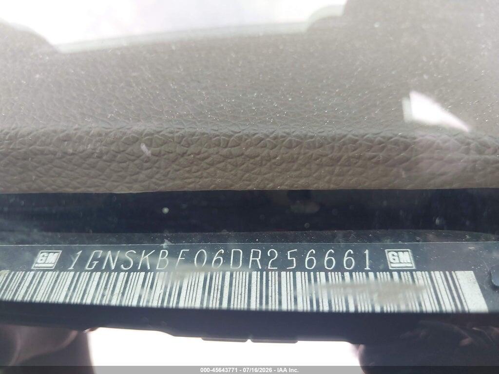 1GNSKBE06DR256661 2013 CHEVROLET TAHOE photo no. 9