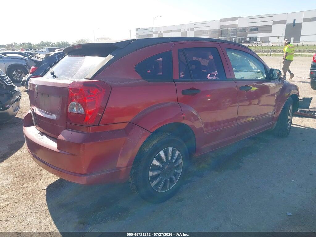1B3HB28B97D373850 2007 DODGE CALIBER photo no. 4