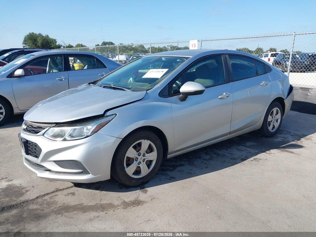 1G1BC5SM4J7210079 2018 CHEVROLET CRUZE photo no. 2
