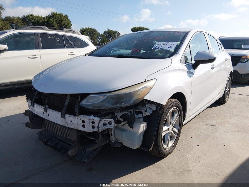 3G1BE6SM0JS609184 2018 CHEVROLET CRUZE photo no. 2