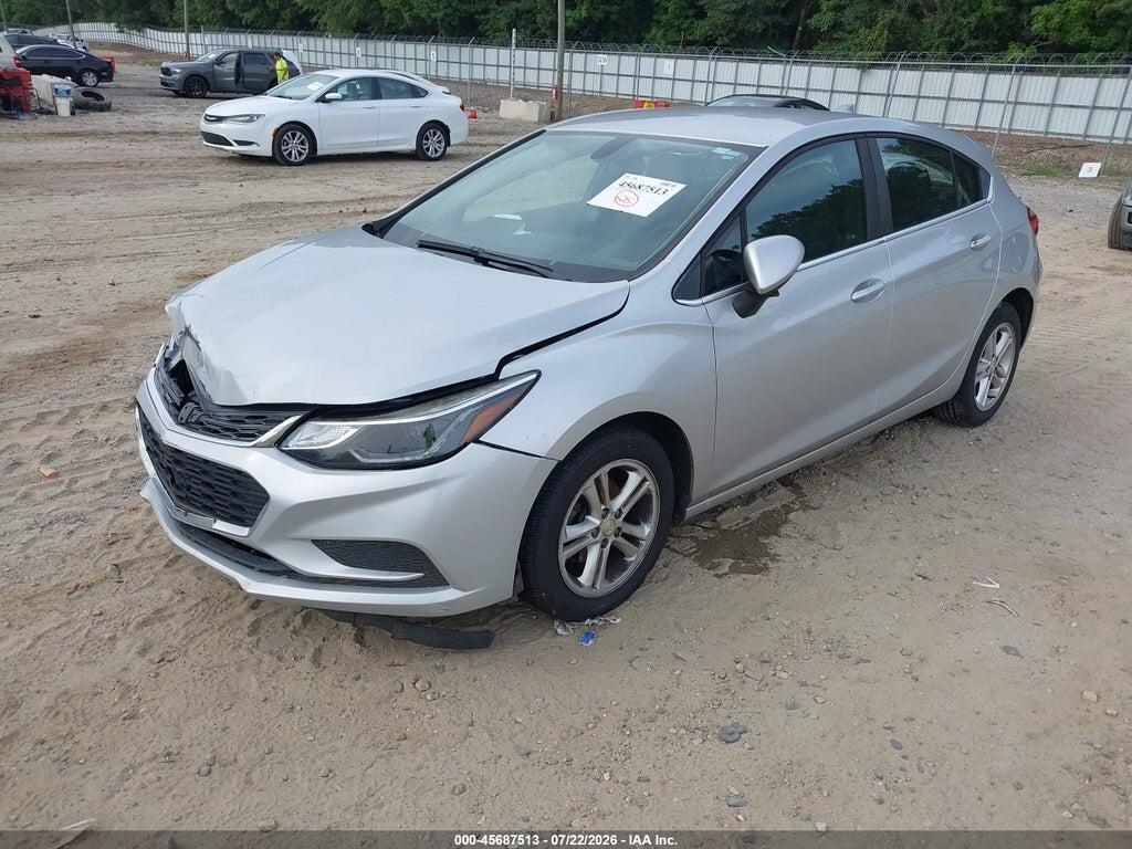 3G1BE6SM3JS593465 2018 CHEVROLET CRUZE photo no. 2
