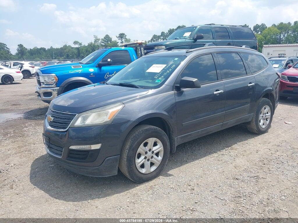 1GNKRFED5DJ170567 2013 CHEVROLET TRAVERSE photo no. 2