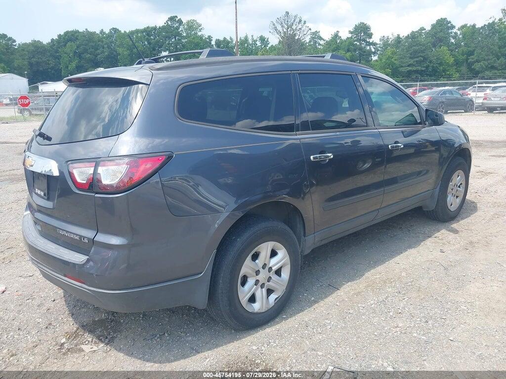 1GNKRFED5DJ170567 2013 CHEVROLET TRAVERSE photo no. 4