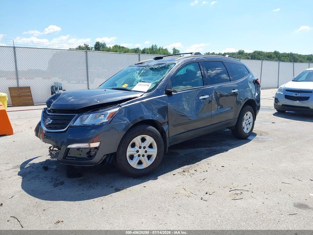 1GNKRFED3DJ268335 2013 CHEVROLET TRAVERSE photo no. 2