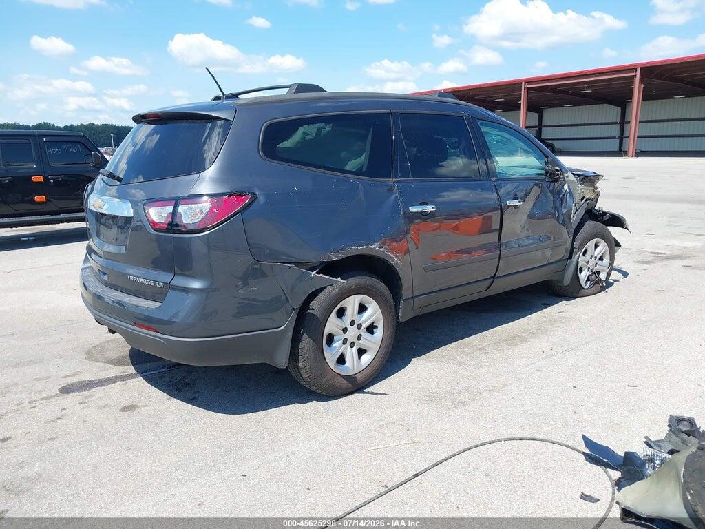 1GNKRFED3DJ268335 2013 CHEVROLET TRAVERSE photo no. 4