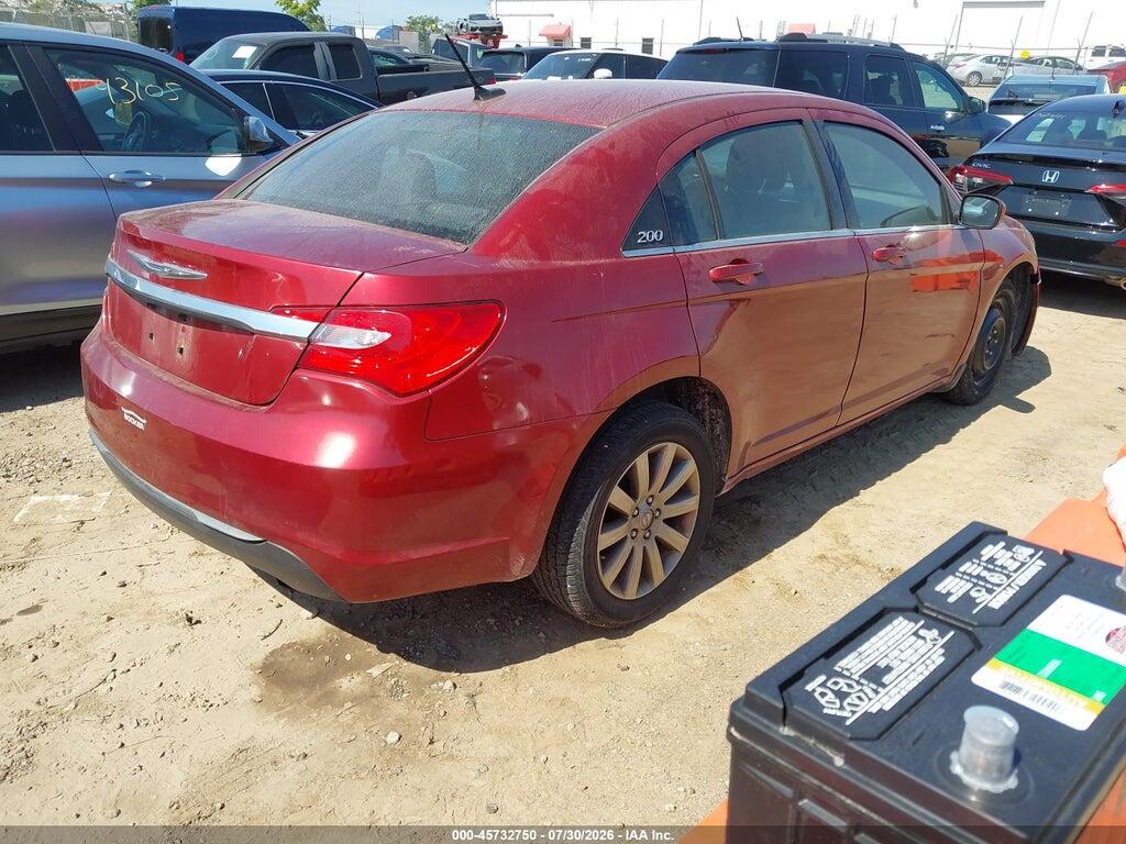 1C3CCBBB1DN651665 2013 CHRYSLER 200 photo no. 4