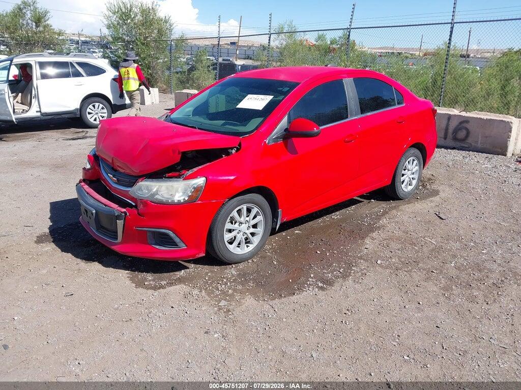 1G1JD5SH9H4132230 2017 CHEVROLET SONIC photo no. 2