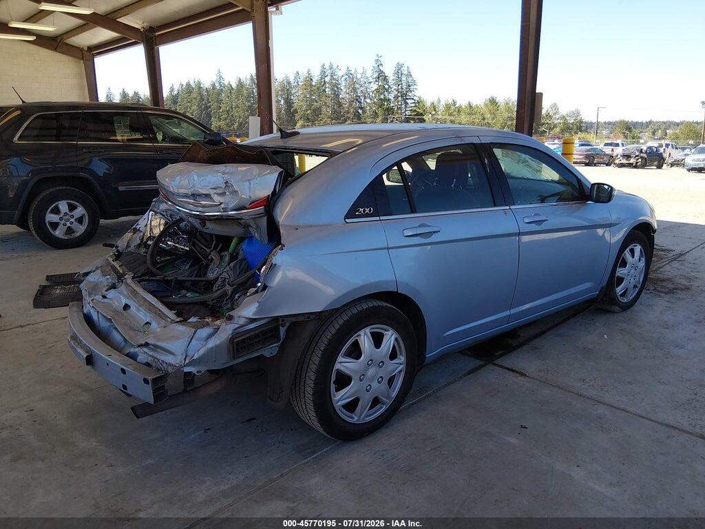1C3CCBAB8DN647291 2013 CHRYSLER 200 photo no. 4