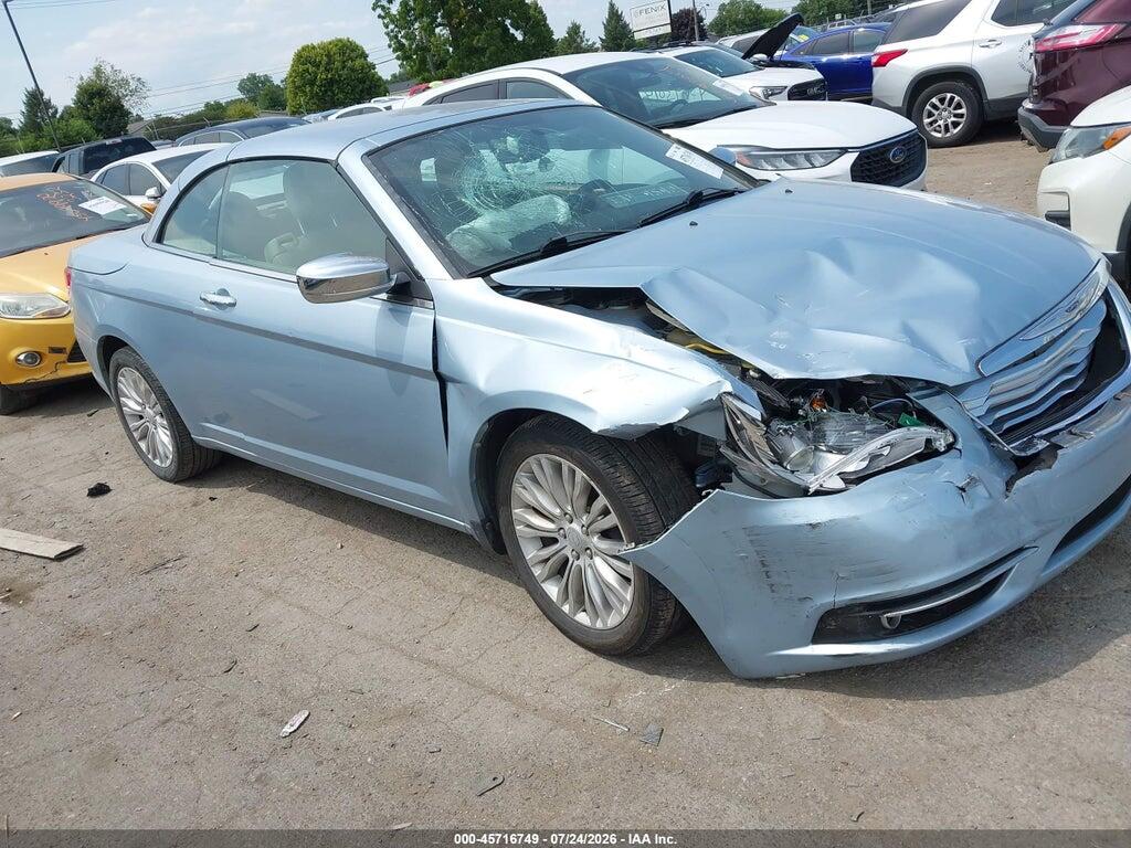1C3BCBFGXDN755556 2013 CHRYSLER 200 photo no. 1