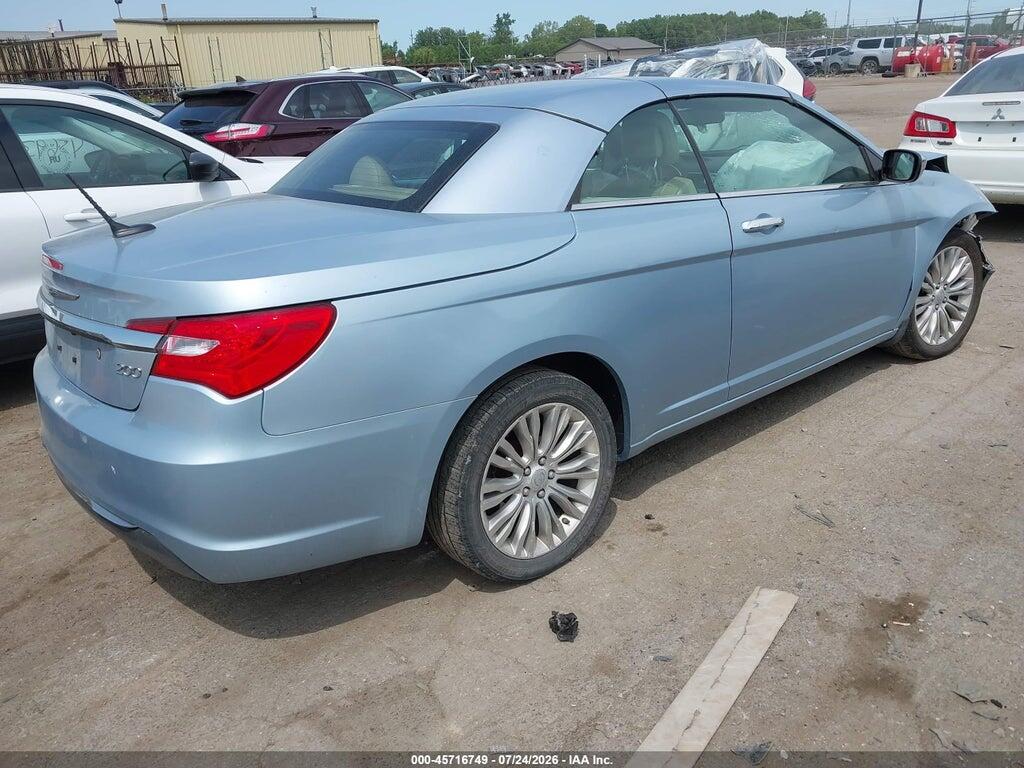 1C3BCBFGXDN755556 2013 CHRYSLER 200 photo no. 4