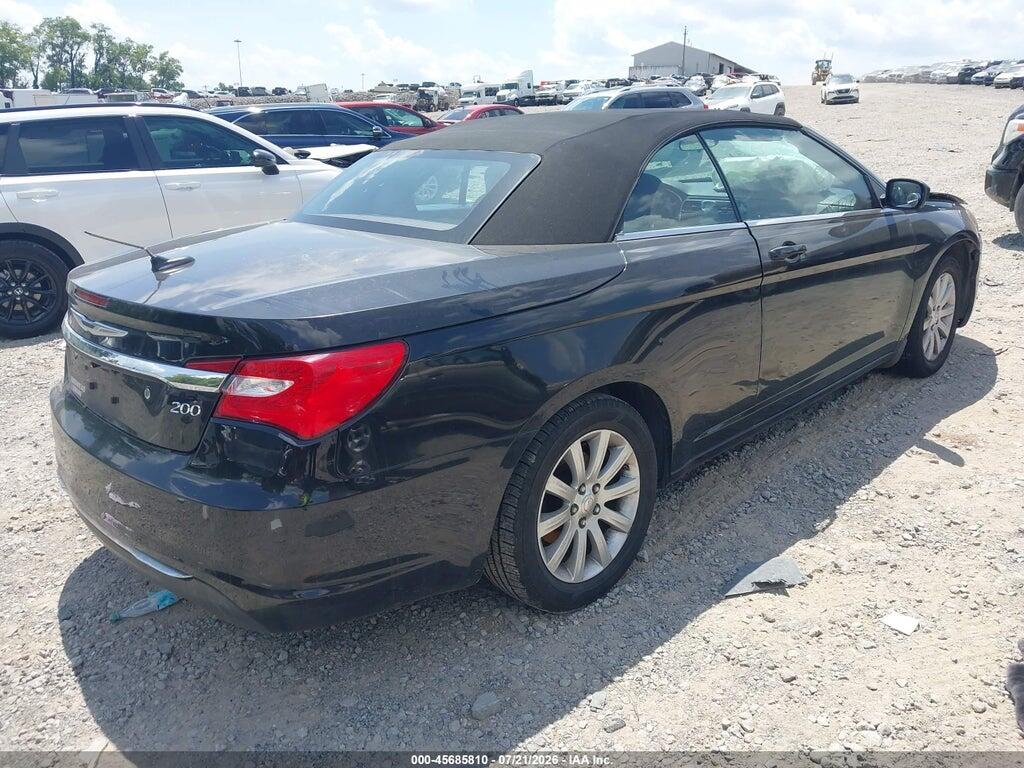 1C3BCBEB5DN594720 2013 CHRYSLER 200 photo no. 4