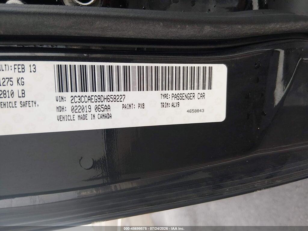 2C3CCAEG9DH658227 2013 CHRYSLER 300C photo no. 8